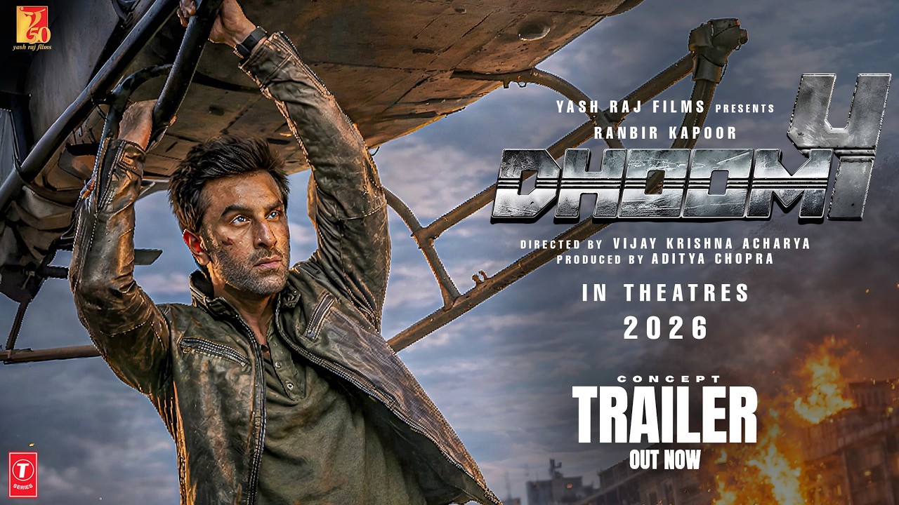 DHOOM 4: Concept Trailer | Ranbir Kapoor | Shahrukh Khan |Shraddha Kapoor |Abhishek Bachchan |Suriya