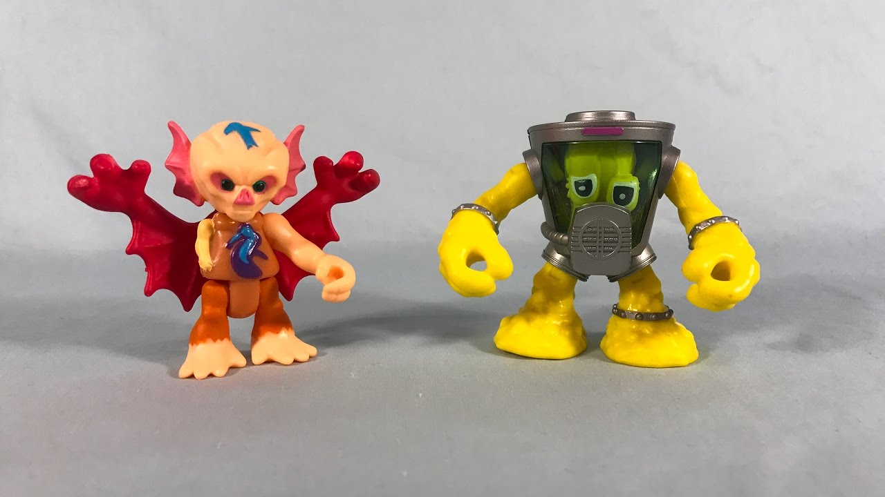 TMNT Half Shell Heroes Kirby Bat and Mutagen Man Review - YouTube