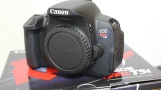 CANON EOS Rebel T5i 700D DSLR Unboxing