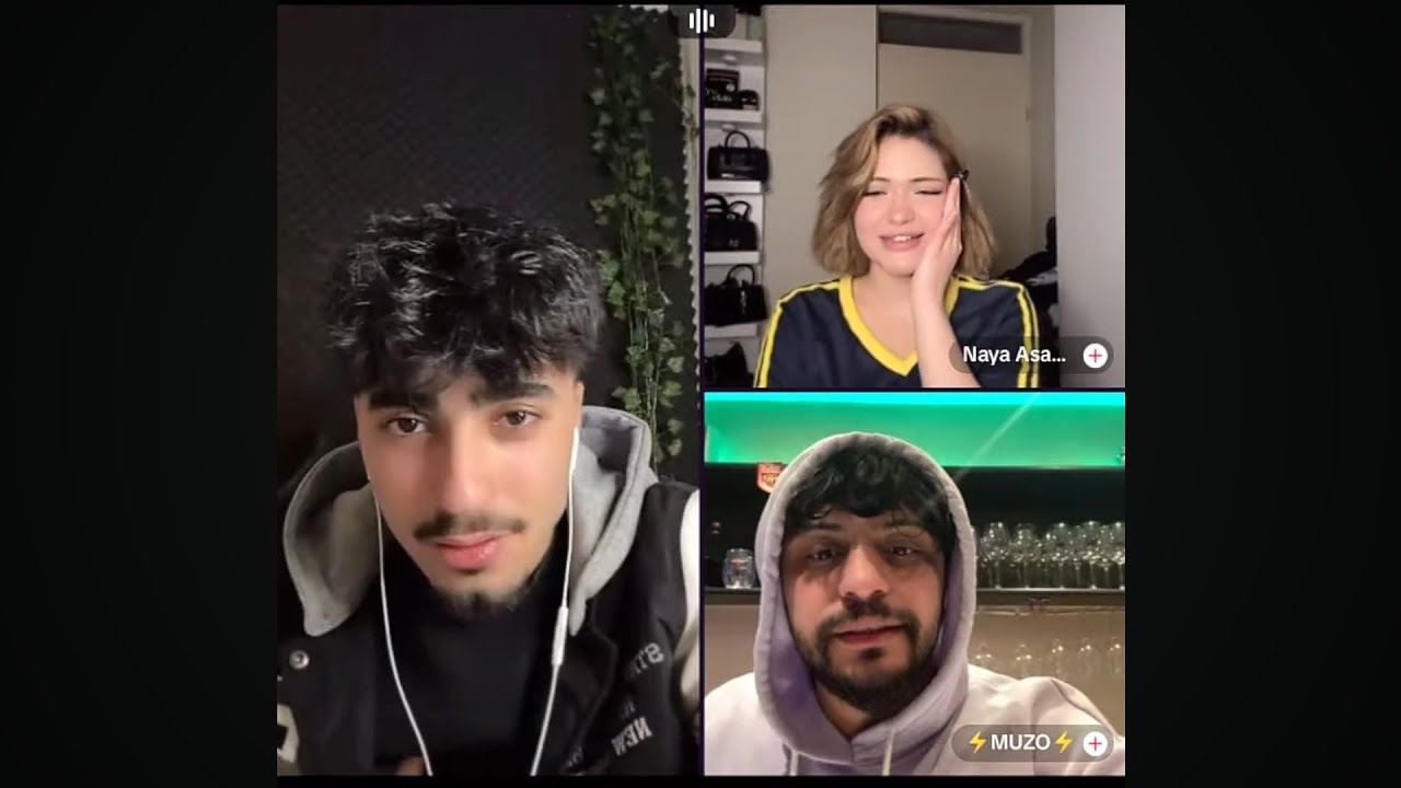 الآن كيست مع موزو يسأل سبب نهاية علاقته ب ايمان والحديث عنها وموزو يقول لنايا انتي السبب