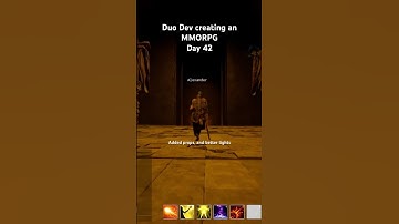 Duo Dev creating an MMORPG - Day 42 - #mmorpg #gamedev #gaming #indiegame #unrealengine #indiedev