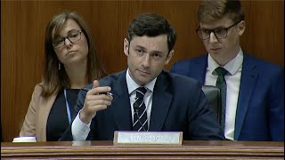 WATCH: Sen. Ossoff Secures Commitment from Air Force to Help Upgrade Robins AFB Logistics Complex