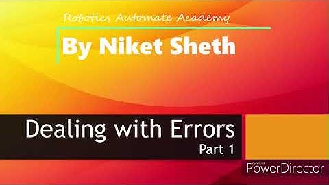 Dealing with Errors in Python - Part 1