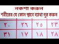 শরীরের যে কোন স্থানে ব্যাথা থাকলে ব্যাথা স্থানে নকশা ব্যবহার করুন ব্যাথা থাকবে না ইনশাল্লাহ ভালো,,,,