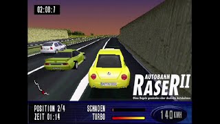 Autobahn Raser II - PS1 Gameplay screenshot 2