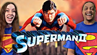 SUPERMAN 2(1980) | MOVIE REACTION | HER FIRST TIME WATCHING | SUPERMAN VS GENERAL ZOD, URSA & NON