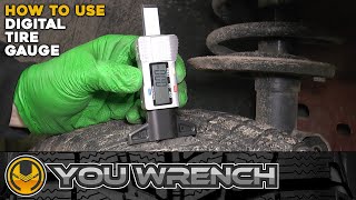 How to Use a Digital Tire Gauge