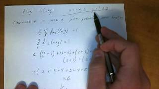 Two  Random Variable Probablity