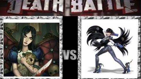 Mii Fighter Battle: Alice Liddell vs Bayonetta