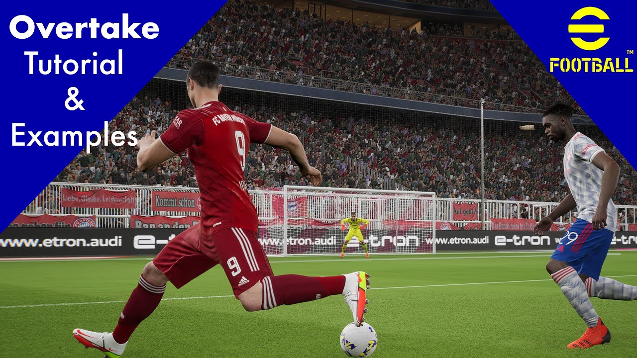 eFootball 2022 Overtake Tutorial & Examples - Easy Feint for Beginners ...