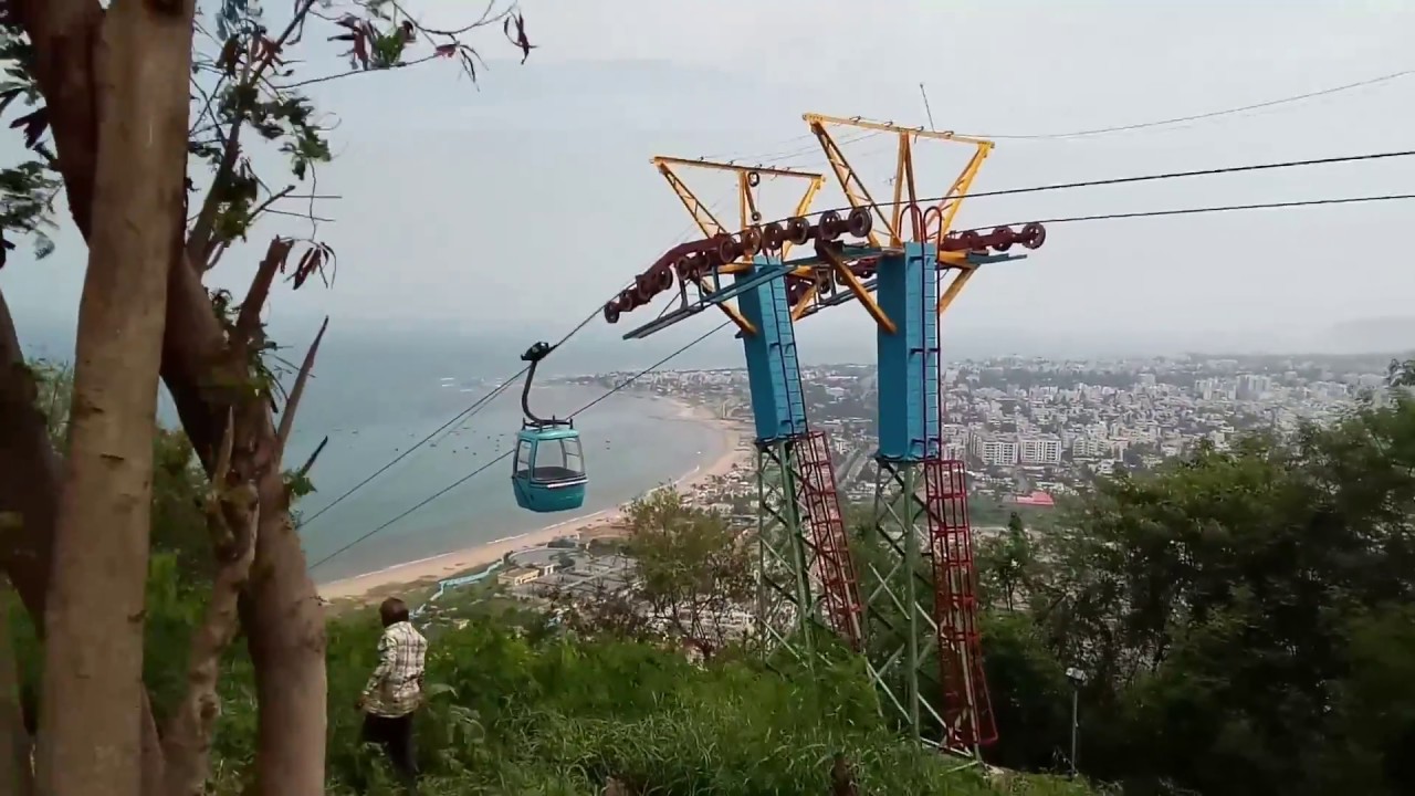 Kailasagiri ropeway system in Visakhapatnam tourism place 1 - YouTube