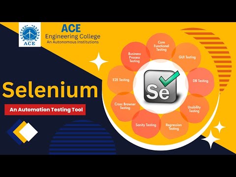 Selenium - An Automation Testing Tool - Practical Demonstration  - Dept of CSE & CSE(IoT)