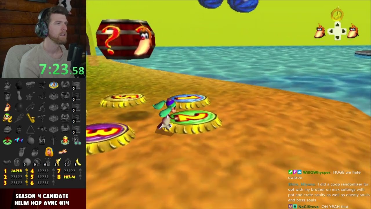 DK64R Helm Hop Async #14