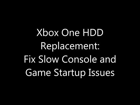 Xbox One Internal Hard Drive Replacement: Fix Slow Console and Game Startup Issues