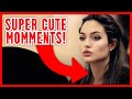 Super cute moments of Angelina Jolie!