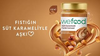 Wefood Süt Karamelli Fıstık Ezmesi