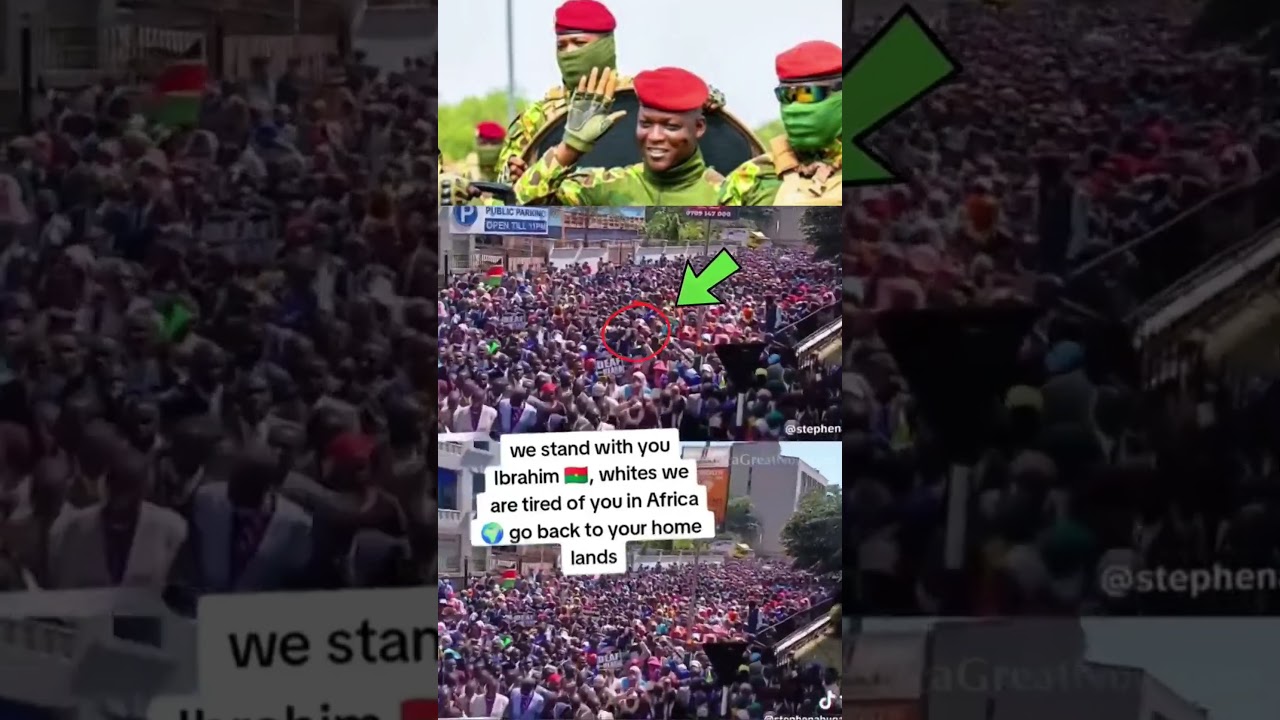 They stand with Ibrahim Traoré at all cost 🙏❤ 