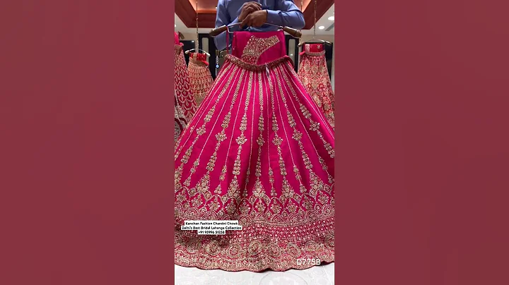 From Kanchan Fashion Chandni Chowk Delhi's Best Bridal Lehenga Collection in Chandni Chowk!❣️❤️