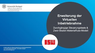 Erweiterung der virtuellen Inbetriebnahme.