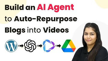 How to Build an AI Agent to Auto-Repurpose Blogs into Videos