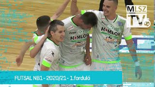 FTC-Fisher Klíma – Haladás VSE | 2-4 | Férfi Futsal NBI. | 1. forduló | MLSZTV