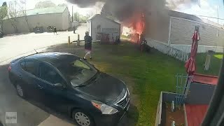Billings neighbors help families escape fire by KTVQ News 180 views 1 day ago 2 minutes, 13 seconds