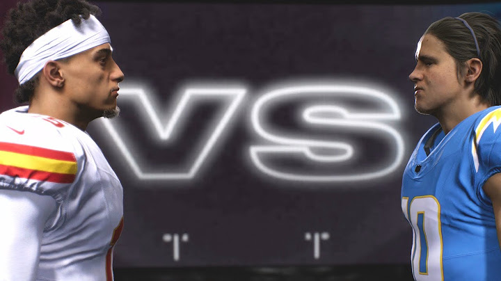 Madden NFL 25 - Kansas City Chiefs Vs Los Angeles Chargers PS5 Simulation Week 1 (Madden 26 Rosters)