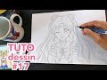 Tuto dessin 17 crayon  sailormoon  fanart manga