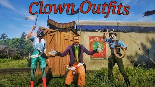 Red Dead Online Clown Outfit Movement