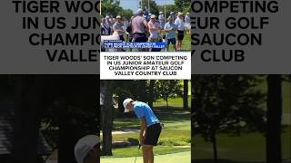 Tiger Woods' son competing in US Junior Amateur Golf Championship at Saucon Valley Country Club