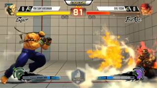 USF4 - One of the best Evil Ryu round setup!