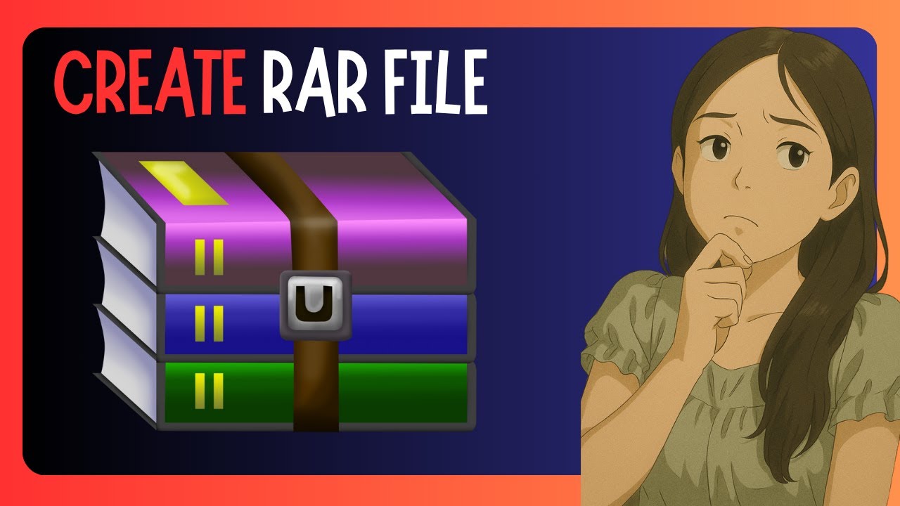 Make Rar File Two By Rar How To CREATE RAR File Using WinRAR App In Windows 11 PC Or Laptop ...