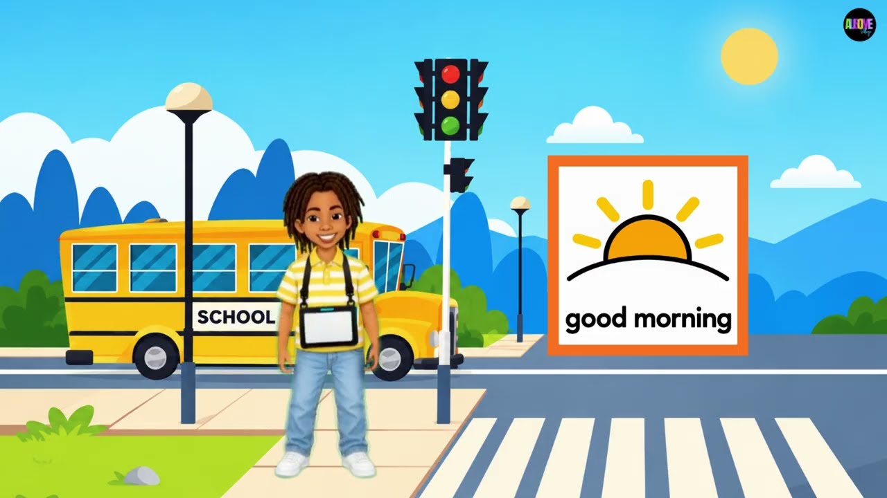 Good Morning |  AAC Learning Songs with Messiah
