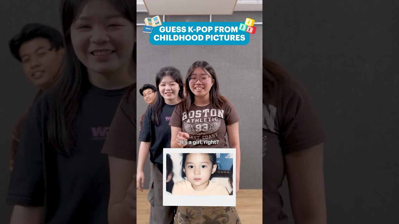 Guess K-Pop Idol From Childhood Pictures