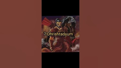 Top 10 Strongest warriors in Mahabharata  | #shorts #top10 #mahabharata