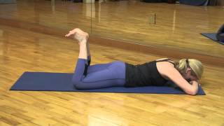 Pilates Heel Squeeze Prone