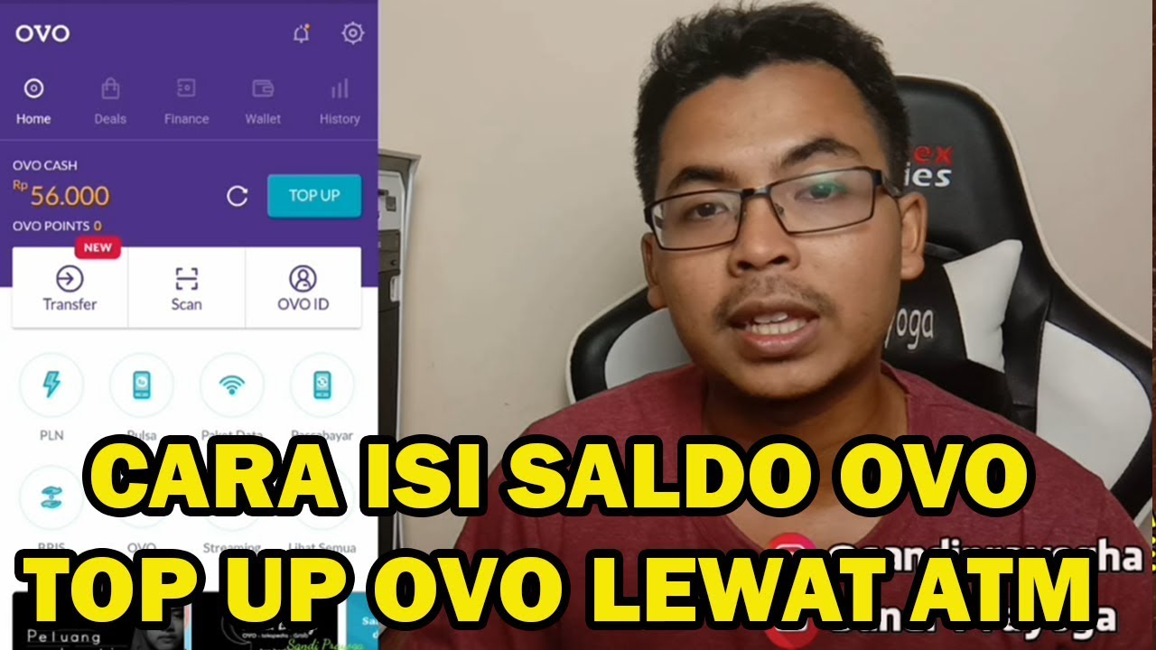 Cara Isi Saldo OVO lewat ATM BRI (TOP UP) 