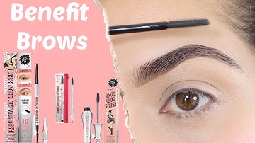 Eyebrow Tutorial | Benefit Cosmetics | Precisely My Brow Pencil | 24 Hour Brow Setter