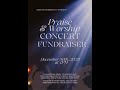 Praise and worship concert fundraiser