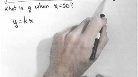 Direct Variation