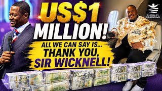 US$1 MILLION PLEDGE! 🙏🏽 | Prophet Emmanuel Makandiwa Presents Sir Wicknell’s Pledge