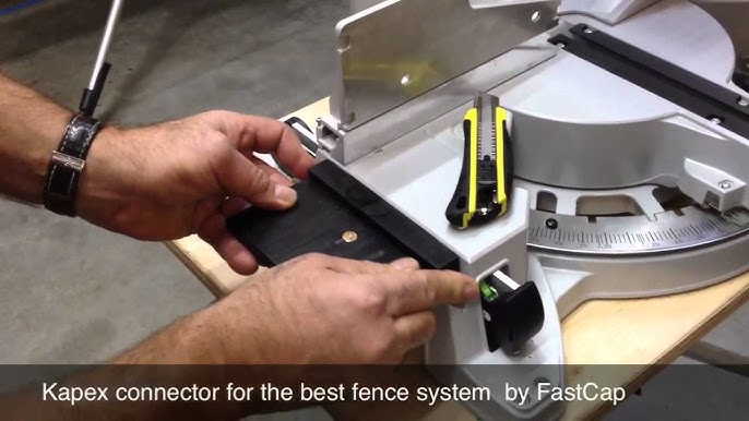 The best zero clearance insert for your chopsaw for safe cutting by FastCap  