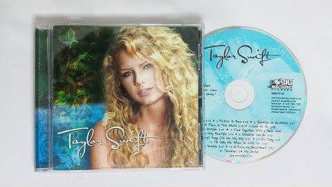 Taylor Swift - Taylor Swift (Enhanced) CD Unboxing