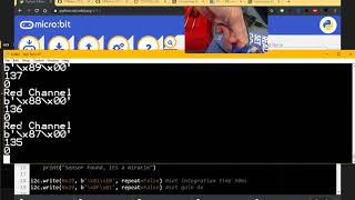 MicroBit Color Sensor TCS34725 code Net Worth