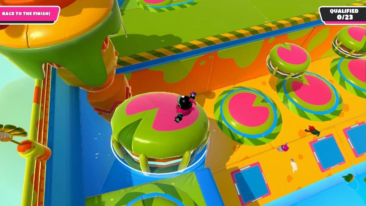 Fall Guys Lily Leapers Limbo All Gold Win