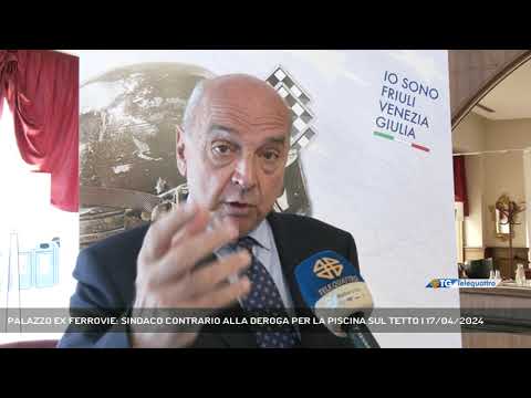 PALAZZO EX FERROVIE: SINDACO CONTRARIO ALLA DEROGA PER LA PISCINA SUL TETTO | 17/04/2024