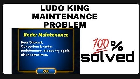 Ludo king "under maintenance" problem|| 100% solved || COUNTRY UNIVERSE