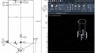 Plant 3d Tutorial For Standard Equipment Modelling