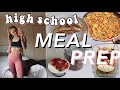 SCHOOL MEAL PREP | 10 Ingredients: Breakfast, Lunch & Dinner Recipes *healthy*