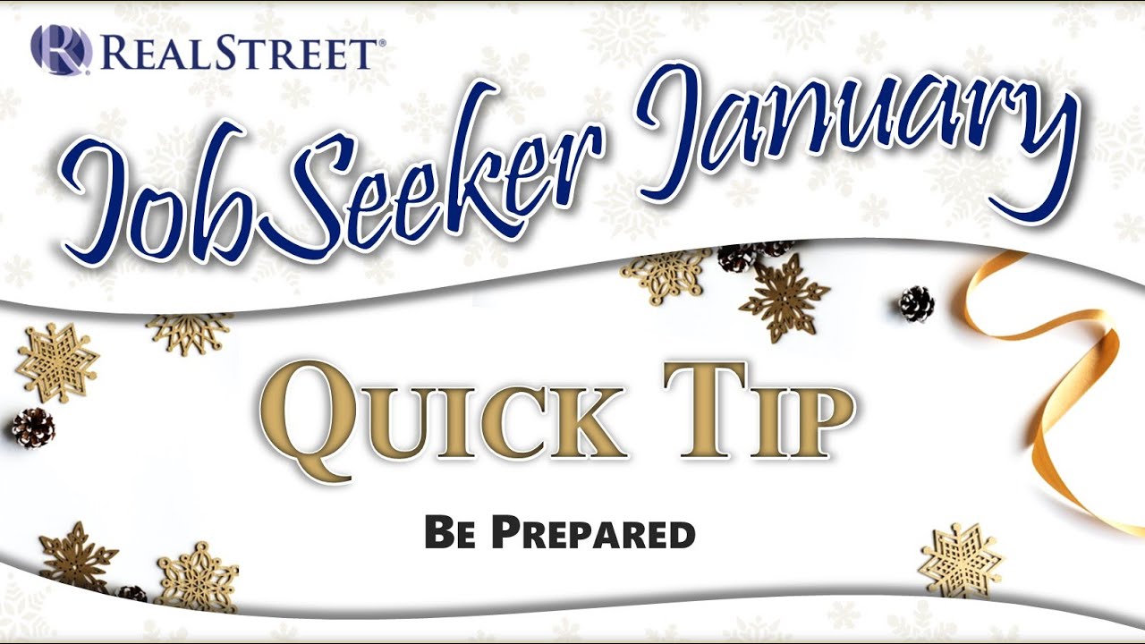 JobSeeker January - January 18th Quick Tip!